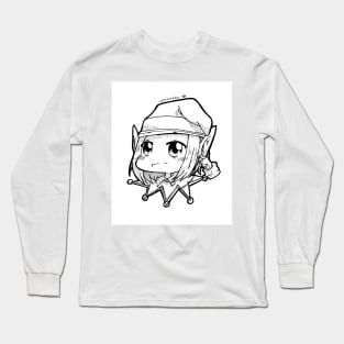 Elf Nicole Headshot Long Sleeve T-Shirt